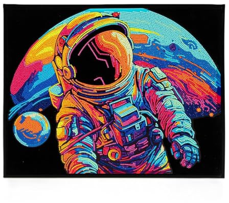 DIAMOND DOTZ - Diamond Painting Neon Astronaut