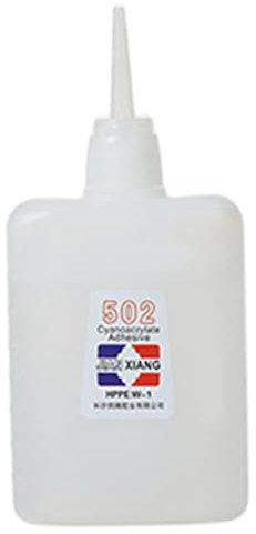 Super Glue 502, adhésif à séchage rapide imperméable extra fort pour le bois, le plastique, le métal, la colle de réparation polyvalente pour l'artisanat de bricolage, la maison et le bureau
