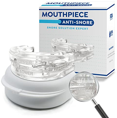 AirPurSnor - Appareil Anti Ronflement Et Apnée Du Sommeil French Gorilla, Protection Anti Ronflement, Réglable Réutilisable Gouttière Anti Ronflement (Acheter 1)