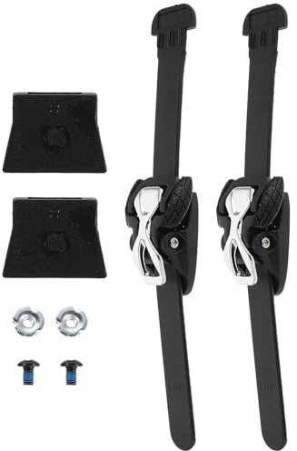 Levemolo Accesorios para Patines en línea con Correas en T Resistentes, Juego de 2 Unidades con Cierre Firme y Tornillos robustos para competiciones