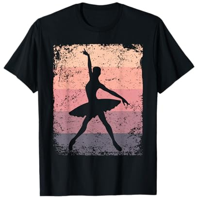 Bailarina De Ballet Vintage Mujer Bailarina Camiseta