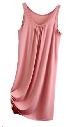 Camisón para Mujer - Camisón De Lencería Suave Modal Sexy De Talla Grande para Mujer, Ropa De Dormir Informal, Chaleco Sin Mangas, Camisón, Vestido De Verano para Casa, Estilo A, 4XL