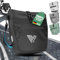MIVELO 2in1 Fahrradtasche für Gepäckträger - Gepäckträgertasche wasserdicht - Inkl. gepolstertem Laptopfach & Schultergurt - Tasche für Fahrrad I Packtasche 20L (Carbon)