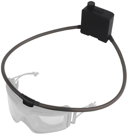 Fuhjythy Goggles Defogger Glasses Defog Fan Kits with Rubber Seal for Outdoor Off-Road Motorcycle