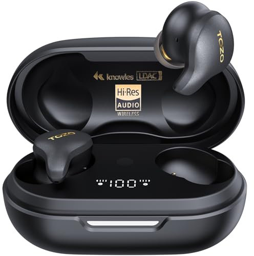 TOZO Earbuds Golden X1 Earphone Black