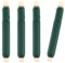 LFBEST 4 rollos de alambre para flores verde, 0,8 mm x 30 m, alambre verde para enrollar alambre suelto en bobinas de madera, alambre verde de floristería para plantas, flores, jardín, manualidades