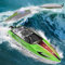 PENGBU RC Ferngesteuertes Boot ab 6 8 Jahre, 1:16 RC Boot Ferngesteuert 28 KM/H Speedboot mit Fernbedienung für Kinder ab 6 8 Jahre, Pool Spielzeug mit 2 Akku, Doppelt Wasserdicht