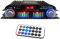Quystetes Amplificador de Audio HiFi Bluetooth 5.0 Amplificador de Sonido Digital de 4 Canales para Sistemas de Audio DoméSticos, AutomóVil, Karaoke Compatible con USB SD AUX