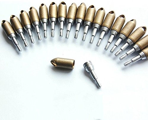 SV-Hunter 6 Pfeilspitzen Heulspitze Aluminium Kupfer Jagdspitzen Broadhead Training Bogen