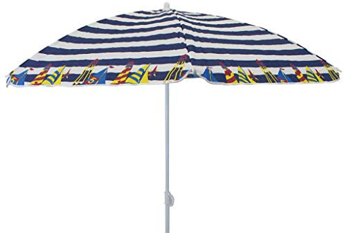 milani home Ombrellino Spiaggia Camping TNT Diametro 1,5 M per Campeggio Spiaggia Mare Piscina Giardino