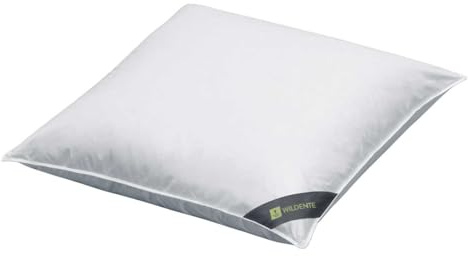 Spessarttraum Daunenkissen 3-Kammer WILDENTE, 80x80, Kopfkissen, 80x80 Daunen Kissen, Made in Germany, Oekotex, Nomite (allergikergeeignet)