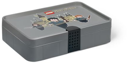 Room Copenhagen Boîte de Tri LEGO - Organisez Minifigurines, Véhicules et Éléments - Matériau Plastique Sûr et Personnalisable, Harry Potter