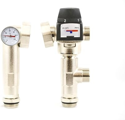 Wärmer System Underfloor Heating 1 inch Thermostatic Mixing Blending Valve Low Temperature Valve 25-45°C