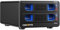 CENMATE Hard Drive Case 2 Baia in Alluminio con Ventola per HDD/SSD SATA da 2,5/3,5 con USB A/C 3.0, Supporto Hot Swappable, Espansione a Margherita, Case HDD senza attrezzi, DAS (NO RAID/NAS)