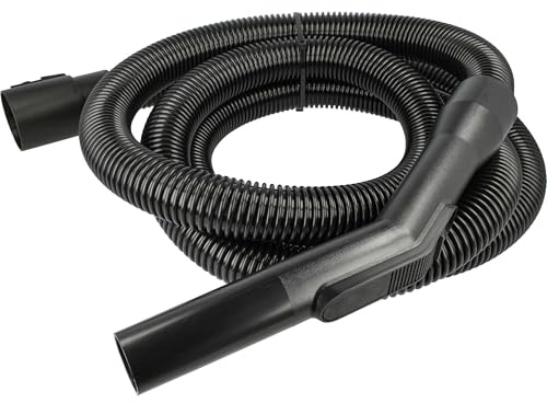 vhbw Flexibel utbytesslang kompatibel med Kärcher A 2554 Me, A 2534 pt, A 2254 Me, A 2251 Me F1, A 2 500 dammsugare - 3 m, handtag