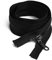 1 PC Cerniera Lampo Nera 80 Cm, Largo 31 Mm, Misura #5, Separabile, Ideale per Giacche, Cappotti, Borse, Cuscini, DIY, Sartoria, Lavabile in Lavatrice (Nero)