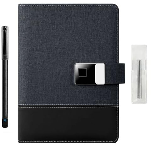 Hipzeepo Lápiz Inteligente para Notebook, Bolígrafo Digital OCR, Bolígrafo Sincronizado para Reuniones de Estudiantes, Pintura, Grabación de Notas, Voz, Bluetooth Inalámbrico.
