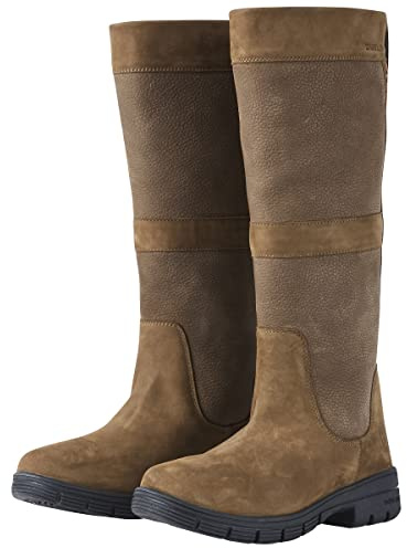 Dublin Damen Danman Kniehohe Stiefel Landstiefel Schokolade 41