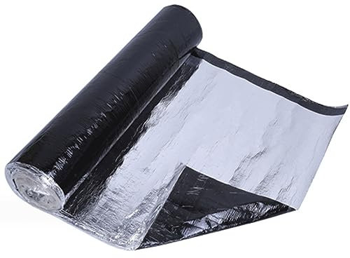 Tela Asfaltica Autoadhesiva, Cintas De Butilo Impermeable, Cinta De para Reparación Autoadhesiva Bituminosa, para Caravanas, Techo, Ventana, Ruptura De Tuberías, Goteras, Grietas (Size : 0.5x5m)