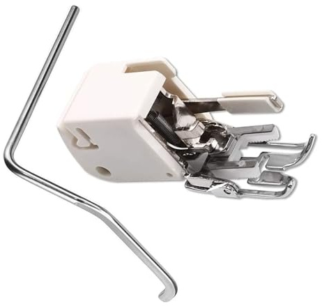 Bequilter Even Feed Walking Foot with Quilting Guide Sewing Machine Presser Foot (5mm) #214875014 Compatible with Brother Singer Janome Sewing Machine