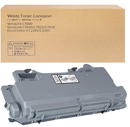 LCL Compatible 115R00128 réservoir de Toner usagé Collecteur de Toner Remplacement pour Xerox VersaLink C7000 C7020 C7025 C7030 C7000V C7000N C7000DN Bac de récupération de Toner (1 Pack)