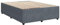 vidaXL Bettgestell, Polsterbett Bett für Schlafzimmer, Bettrahmen mit Lattenrost, Doppelbett Schlafzimmerbett, Dunkelgrau 140x200cm Samt