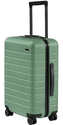 Away Carry-On Luggage, Lightweight Hardside Suitcase with Spinner Wheels, 22 Inch Airline Approved, TSA Lock, Sea Green