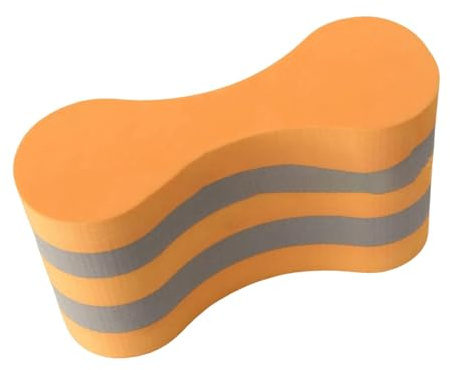 Pegciuho Pull Buoy Leg Float Schwimmtrainingshilfe Schwimmzugboje Beinschwimmbrett für Beine Und Hüfte für Anfänger Junior Pool Gear, Orange
