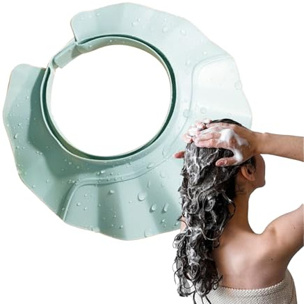 Liakyunf Scudo Per Lavaggio Capelli Del Bebè - Cappello Morbido Per Shampoo E Doccia Con Protezione Per Testa Occhi E Orecchie,Cuffie da Bagno per Lavare i Capelli dei Bambini | Per Bambini Adulti