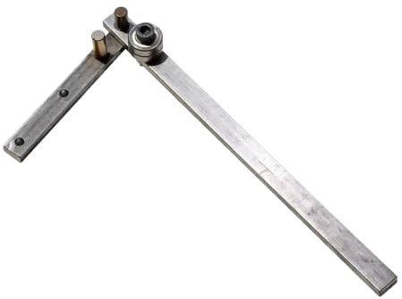 Rohrbieger – 27 X 2 Cm, Manueller Stahlbieger, Stangenbiegewerkzeug, Faltbares Stahlplattenbiegewerkzeug | Handvorrichtungsausrüstung Für Metallarbeiter, Heimwerker, Werkstattprofis, Verbesserer, Hand