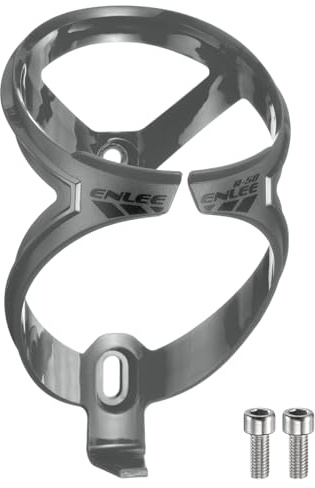 QUARKZMAN Porte-Bidon De Vélo Ultra-Léger Universel Support De Bouteille VTT Route Gravel Gris