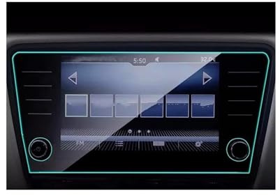 8 Tum / 9,2 Tum Bilinteriör Centralkontroll GPS-navigatorskärm TPU Skyddsfilm För Skoda För Octavia A7 2019