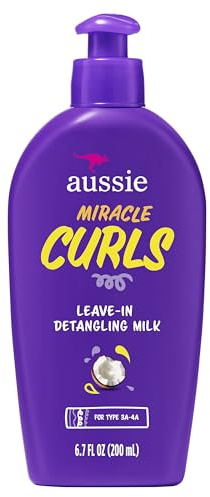 Aussie Leave-In Detangling Milk Miracle Curls 6.7 Ounce (200 ml)