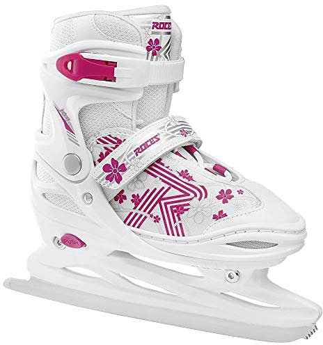 Roces Mädchen Jokey Ice 3.0 pige Schlittschuh, white-pink, 34-37 EU