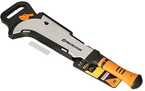 KOTARBAU® Machete 220 mm Doppelseitig Fiberglasgriff mit Schleifstein und Holster