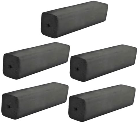 IWOWHERO Carbone da Esterno Portatile 5 Pezzi Multifunzionale per Cucinare per Barbecue Campeggio E Grigliate