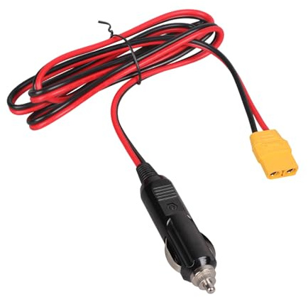 sodeber Cordon d ' Alimentation Courant 12V 15A XT90 Femelle Allume-Cigare mâle pour Panneau XT90 Femelle Allume-Cigare de Voiture Cordon d ' Alimentation Lien d ' Appareil de Voiture