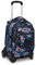 Seven TROLLEY New Tech Chromo Fluid Boy, Rucksack mit Trolleyfunktion, Schulranzen mit Rollen, 3 in 1, Abnehmbarer Rucksack, ab 1. Klasse, für Schule, Gymnasium, Reisen&Freizeit, Mädchen&Jungen