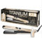 Demeliss Elixir Ritual Titanium V2.0 Steam Straightener Set - 5 Temperatures - 30ml Tank - Fine Plates - Removable Comb - Digital Screen - Smoothing Curls Care - Professional Accessory