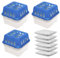 3 Stück Raumentfeuchter Entfeuchter Luftentfeuchter Innenraumentfeuchter Feuchtigkeits - Stopper inkl 6 x Granulat 400g