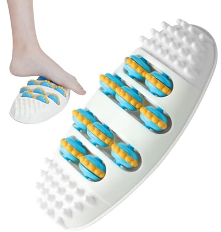 Rouleau de massage des pieds - Appareil portable réglable à 3 niveaux | Rouleau de massage relaxant | Pour voûte plantaire, talon, muscles, tissus profonds, soulagement, relaxation, femmes, adultes