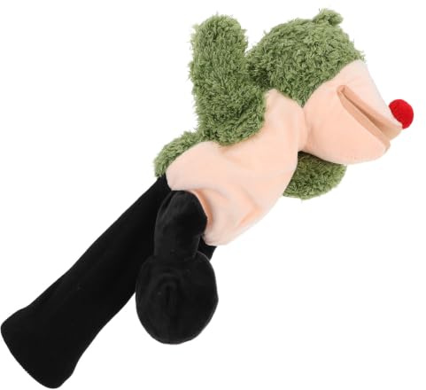 VICASKY Couvre-Putter de Golf en Peluche Hérisson Doux Installation Facile et Design Mignon pour Driver et Putter, Accessoires de Golf pour Hommes et Femmes