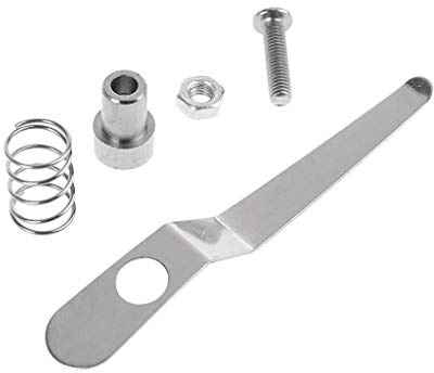 GUMEI, Soporte para Prensa de muestras de Acero Inoxidable, Clips deslizantes para microscopio biológico