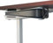 Monzlteck DP-05 Schreibtisch-Halterung für PS5/PS5, schmale Stealth-Halterung, kompatibel mit Playstation 5 Disc und Digital Edition-Konsole, platzsparend, DP-05