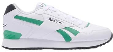 Reebok Unisex Glide Ripple Clip Trainers, White Upgrade Green, 12 UK