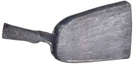 Garneck Paletta Per Mano Manico Lungo Paletta Per Stufa Da Cucina Resistente e Durevole Domestica in Acciaio Facile Da Pulire e Multiuso Per Braciere e Focolare