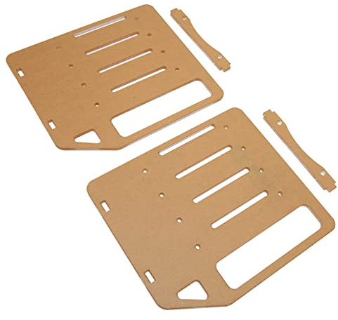 Pissente Supporto Hard Drive Fai da Te Multistrato in Acrilico Trasparente per Dischi Rigidi 3 5 Pollici con Fori Montaggio Precisi e Supporto Ventole 8cm Ideale Costruttori 4 Strati