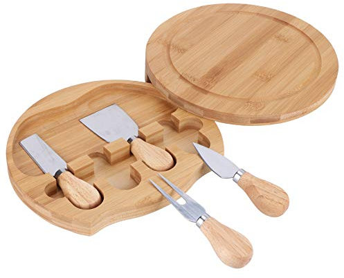 Set di coltelli da formaggio, manico in legno in acciaio inossidabile Set di coltelli da taglio per formaggio Set di utensili da cucina per barbecue