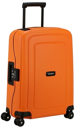 Samsonite S'Cure - Spinner S, Bagage Cabine, S (55 cm), 34 L, Orange (Apricot)