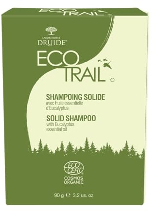 Ecotrail Natural bar soap Natural Shampoo,Organic soap Bar organic soap For Women Conditioner, Environment Friendly Care,Camping Hiking Adventures,90 g (3.2 oz) Lemon,Eucalyptus Canada Made